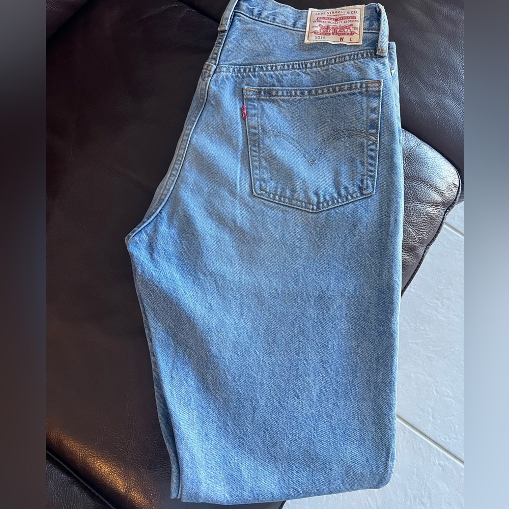 Levi's Classic 501 Straight Wellthread Jeans W28 L32